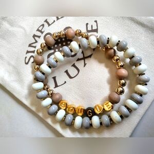 Contemporary Bead Bracelet